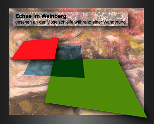Halbtransparente Ebenen