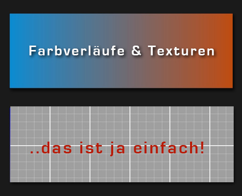 Farbverläufe & Texturen in div-Containern